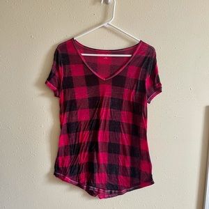 Vintage Plaid T-shirt